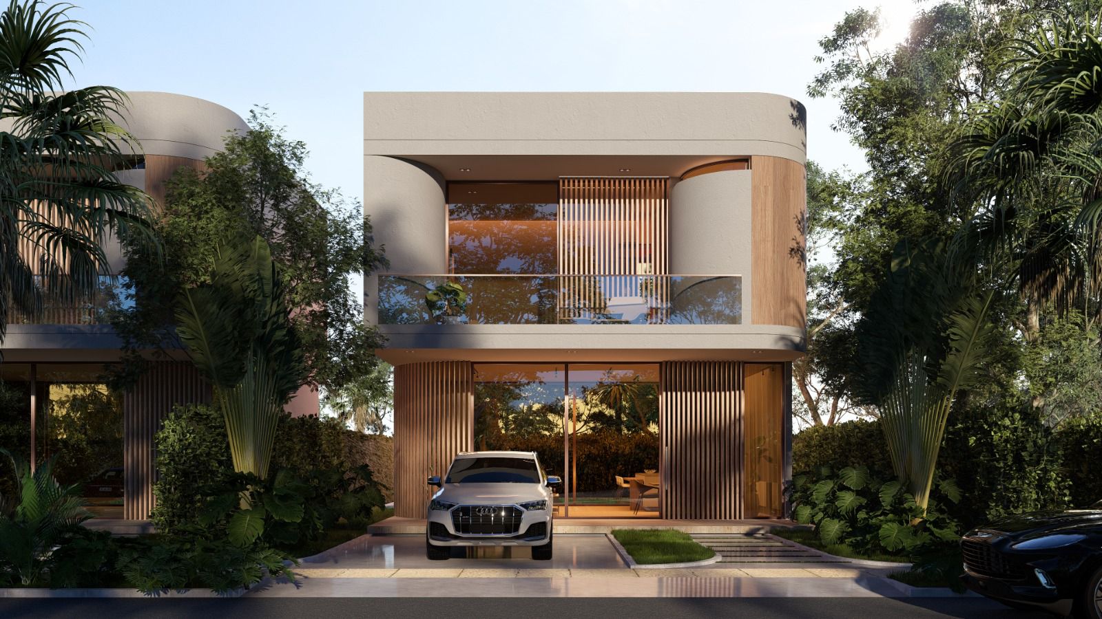 Fachada de la casa modelo VANTTO